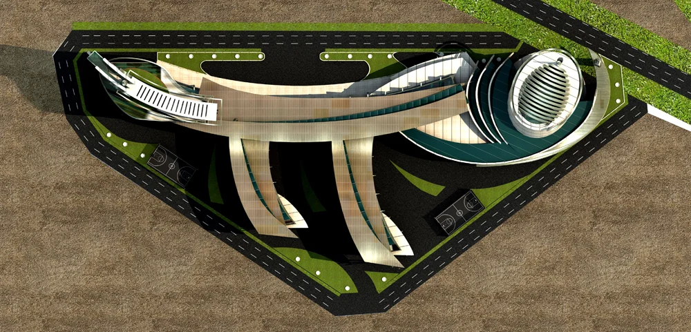 Education Complex — Exterior 2