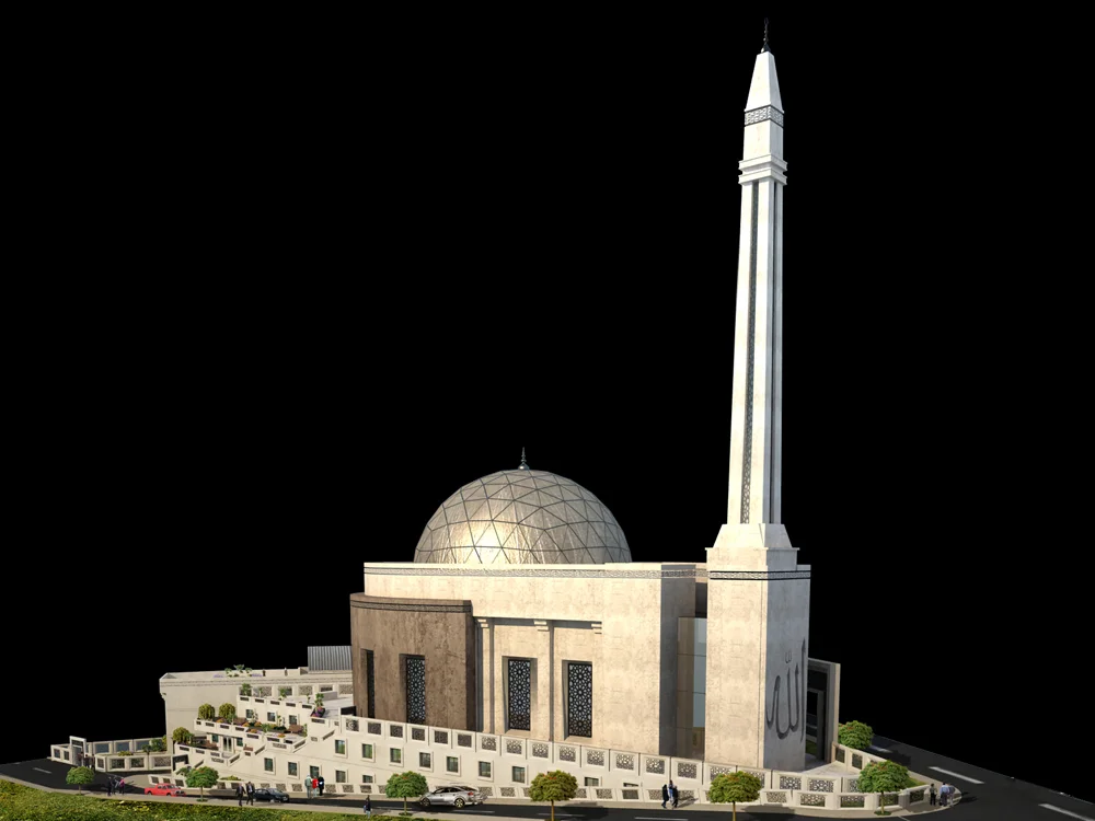 Tekstilkent Mosque — Exterior 9